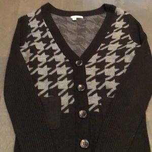 Cardigan black gray